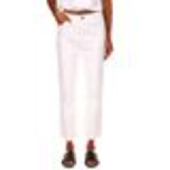 Sanctuary High-Rise Good Vibes Crop Jeans In Brilliant White 31 - Picture 3 of 3